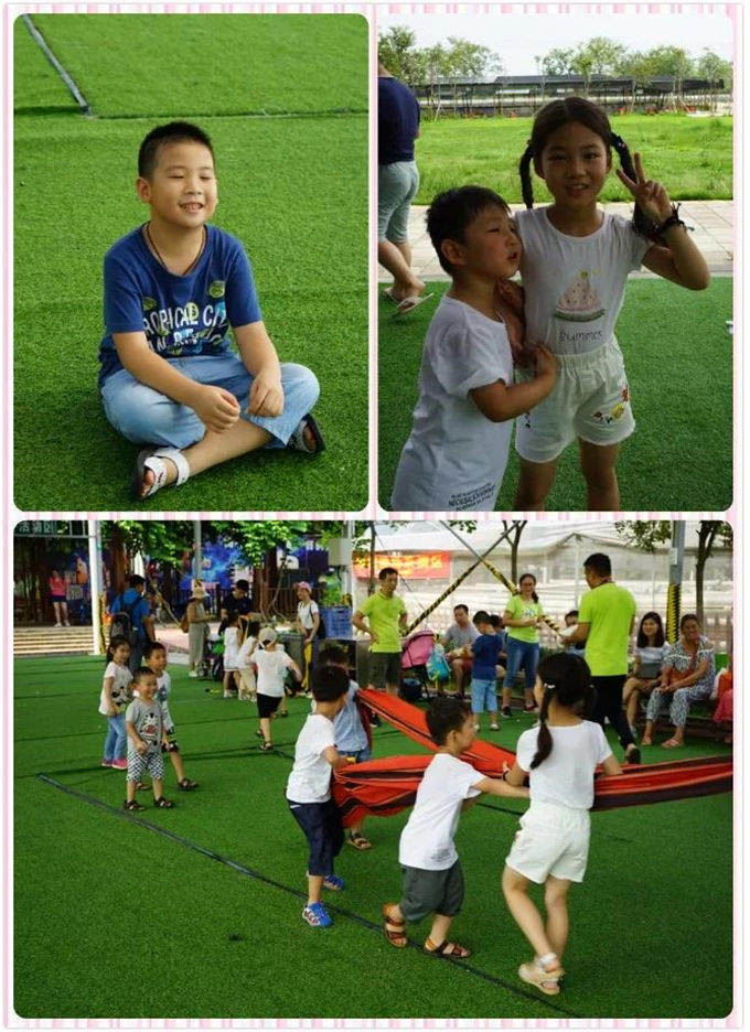 大汗淋漓的臉上，是比夏日的陽光還要燦爛的笑容