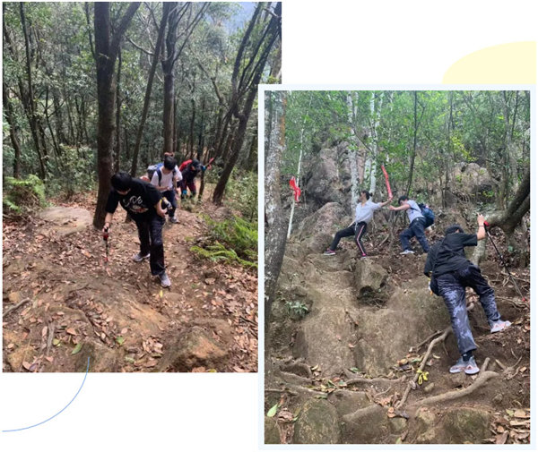 博行天下俱樂部走進(jìn)從化十登的第二峰-雞枕山 -5