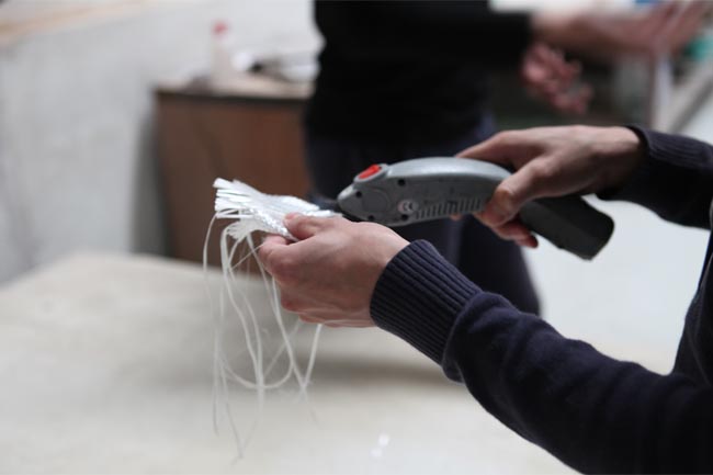 專(zhuān)用電動(dòng)剪刀裁剪玻纖